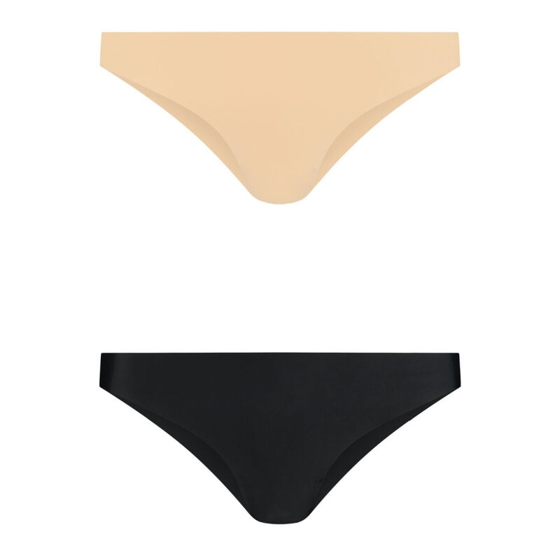 Bye Bra Invisible Brazilian, culottes brésiliennes invisibles, lot de 2
