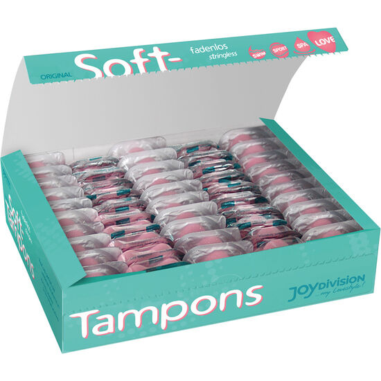 JOYDIVISION Original Soft-Tampons Mini, 50 unités