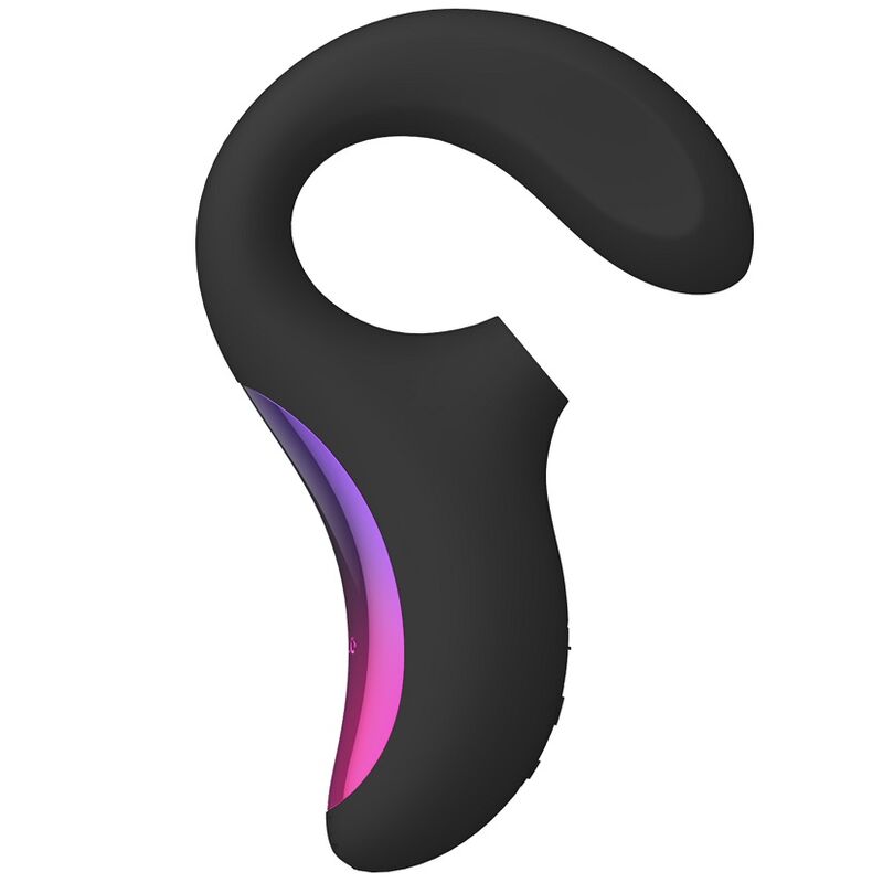 LELO ENIGMA stimulateur à ondes de pression avec stimulation du point G, noir