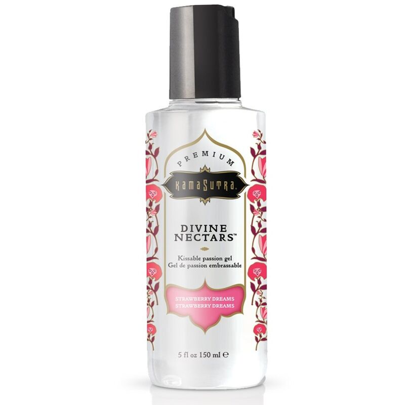 KamaSutra Divine Nectars Strawberry Dream lubrifiant goût fraise, 150 ml
