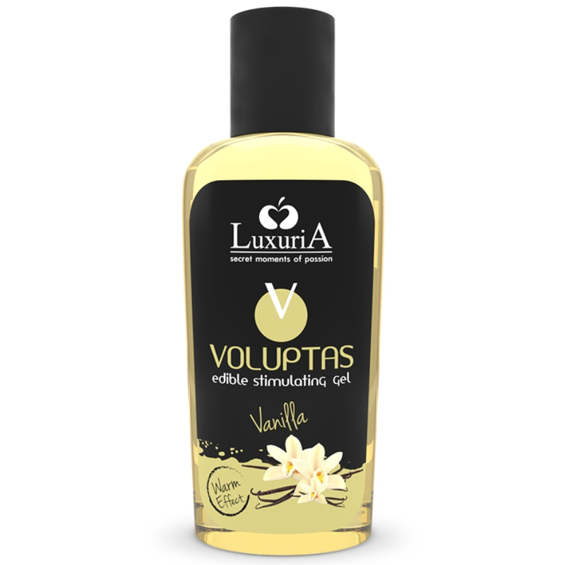 Intimateline Luxuria Voluptas, gel de massage comestible à la vanille, 100 ml