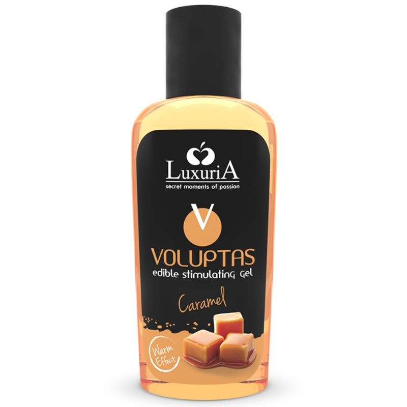 Gel de massage érotique Voluptas au caramel Intimateline Luxuria