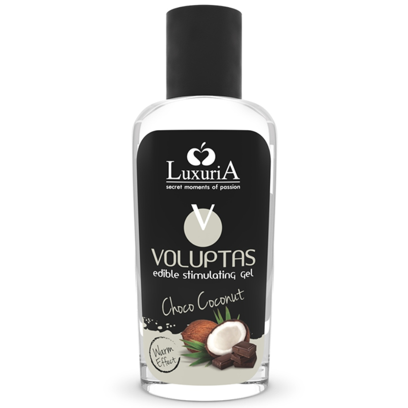 Gel de massage comestible Intimateline Luxuria Voluptas, coco et crème