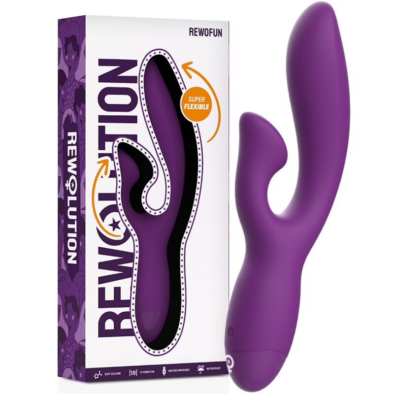 Rabbit vibrant flexible REWOLUTION Rewofun