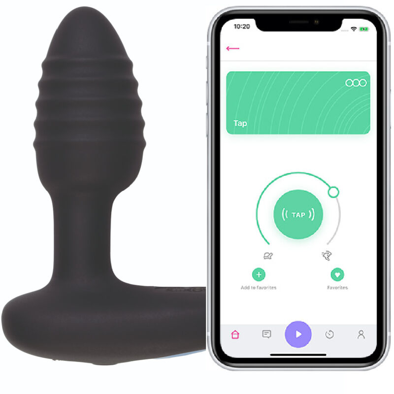 Plug anal vibrant KIIROO Lumen avec LED