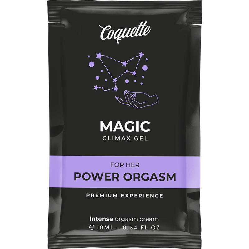 Gel Coquette Chic Desire Pocket Magic Climax pour intensifier l’orgasme, 10 ml