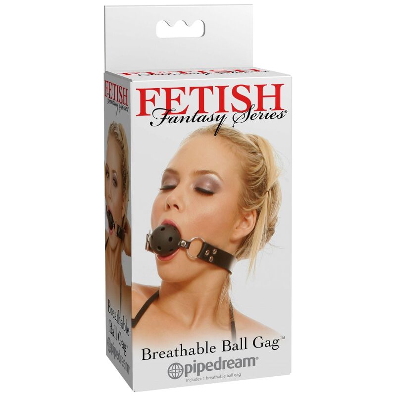 Bâillon boule Fetish Fantasy avec ouvertures pour respirer