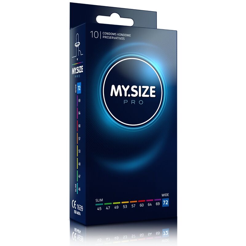 MY SIZE PRO grands préservatifs, 72 mm, 10 pièces