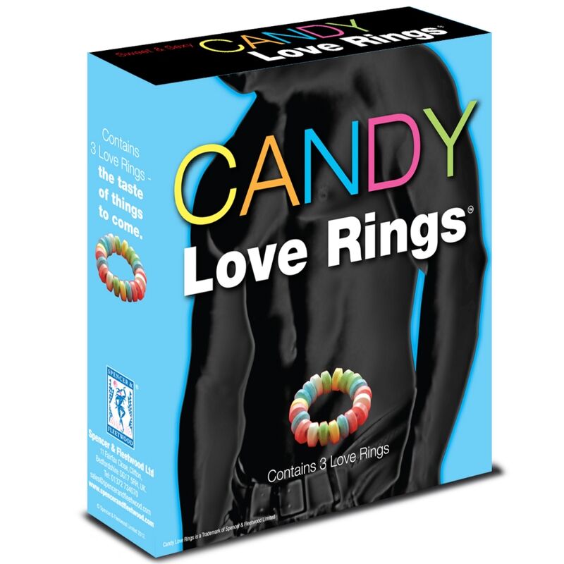 Bague Candy Lovers SPENCER & FLEETWOOD, des bonbons pour un cadeau coquin et amusant