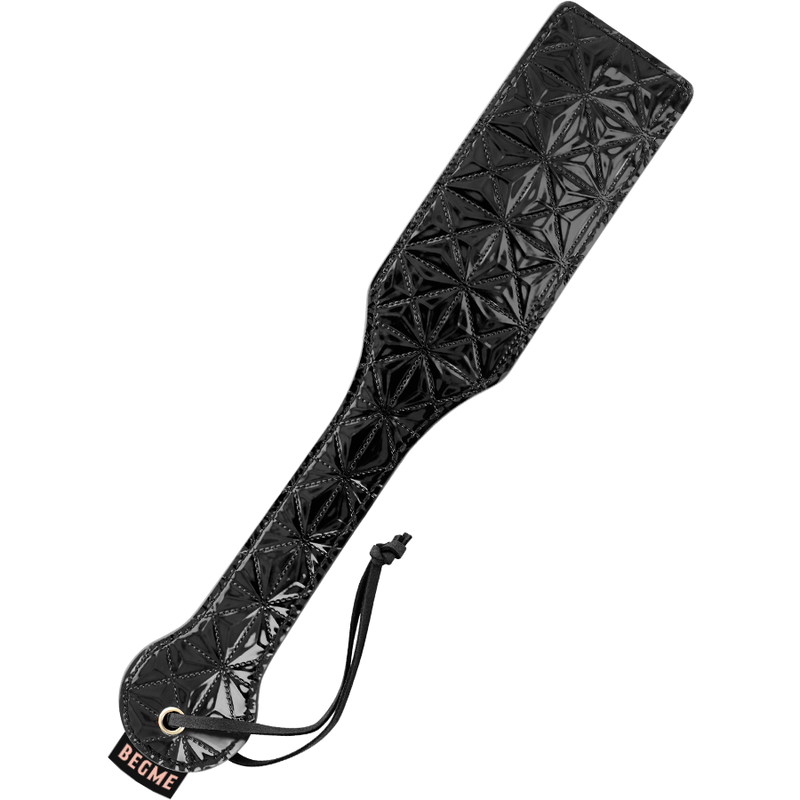 Paddle BEGME Black Edition en cuir vegan