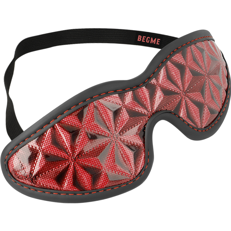 Bandeau pour les yeux BEGME Red Edition en cuir végan
