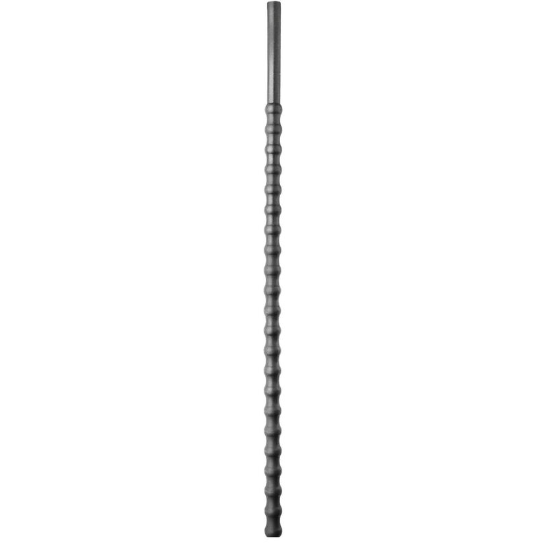 Sonde urétrale en silicone ALL BLACK, 24 cm