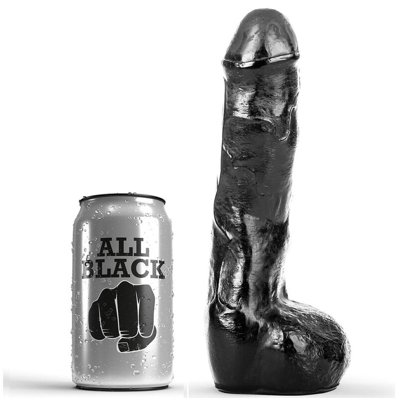 ALL BLACK, gode réaliste pour la pénétration anale