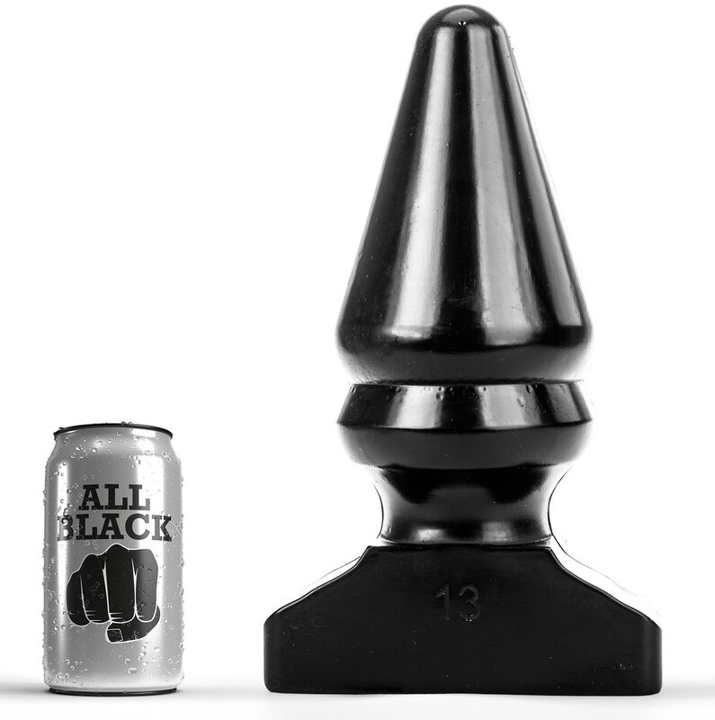 Plug anal ALL BLACK, 28,5 cm