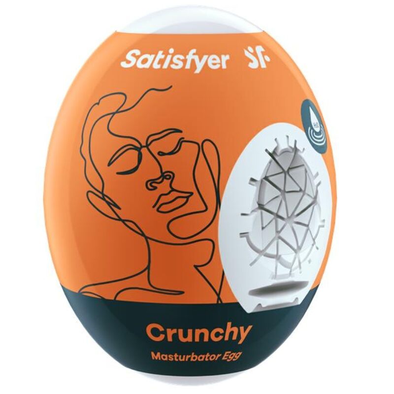 Masturbateur en forme d’œuf Satisfyer Crunchy
