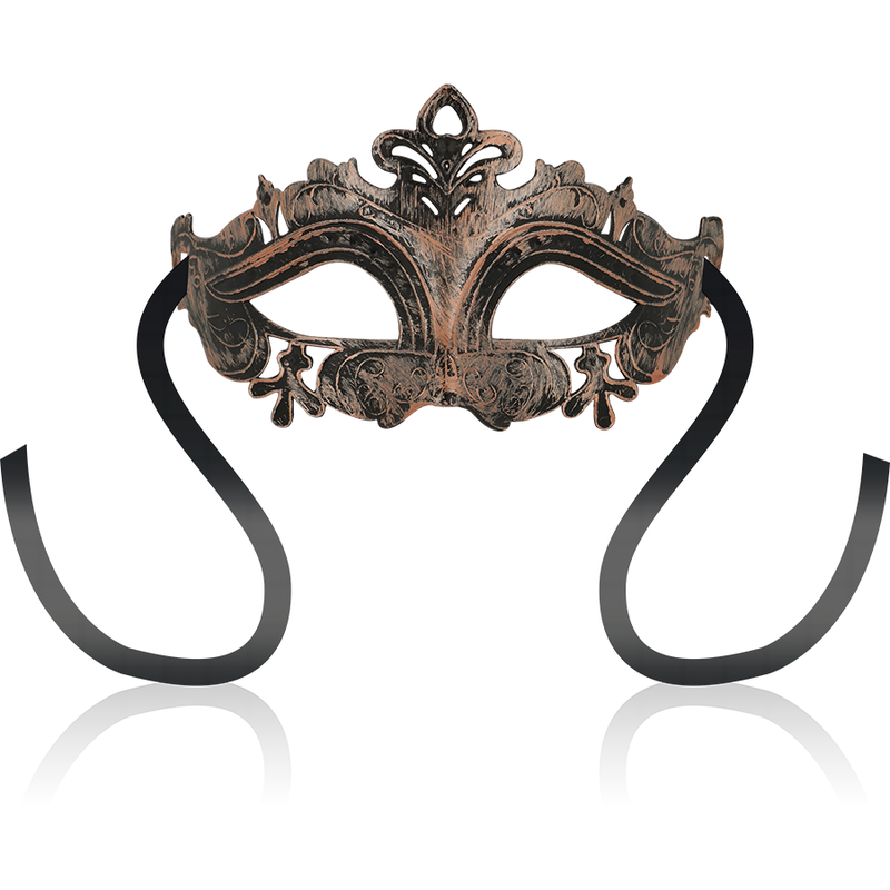 Masque vénitien pour les yeux OHMAMA cuivré
