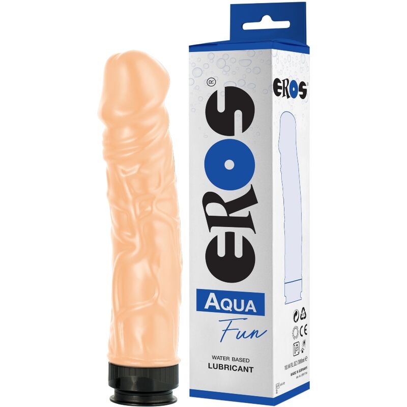 Gode EROS Aqua Fun avec 300 ml de lubrifiant