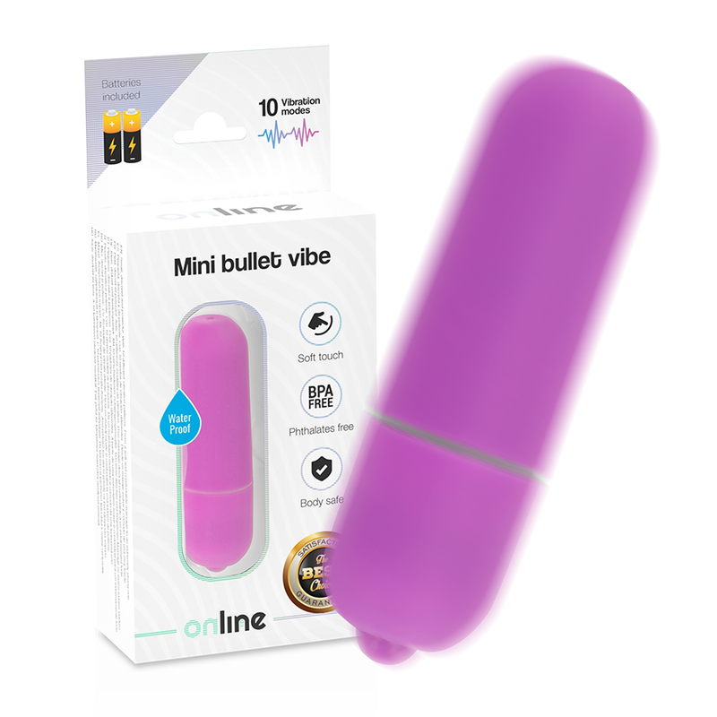 Mini vibromasseur Bullet ONLINE Vibe Purple
