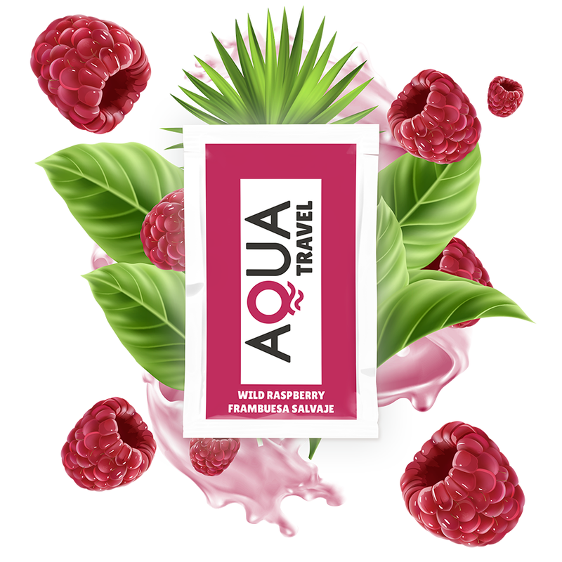 Lubrifiant AQUA TRAVEL à la framboise sauvage, 6 ml