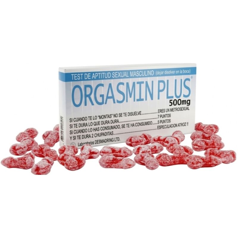 Boîte de bonbons DIABLO GOLOSO Orgasmin Plus, un cadeau coquin et amusant