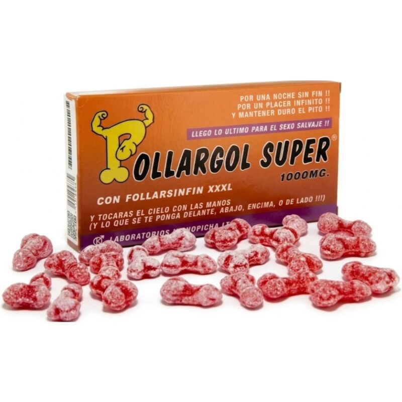 DIABLO GOLOSO Pollargol Super Candy Box, cadeau érotique amusant