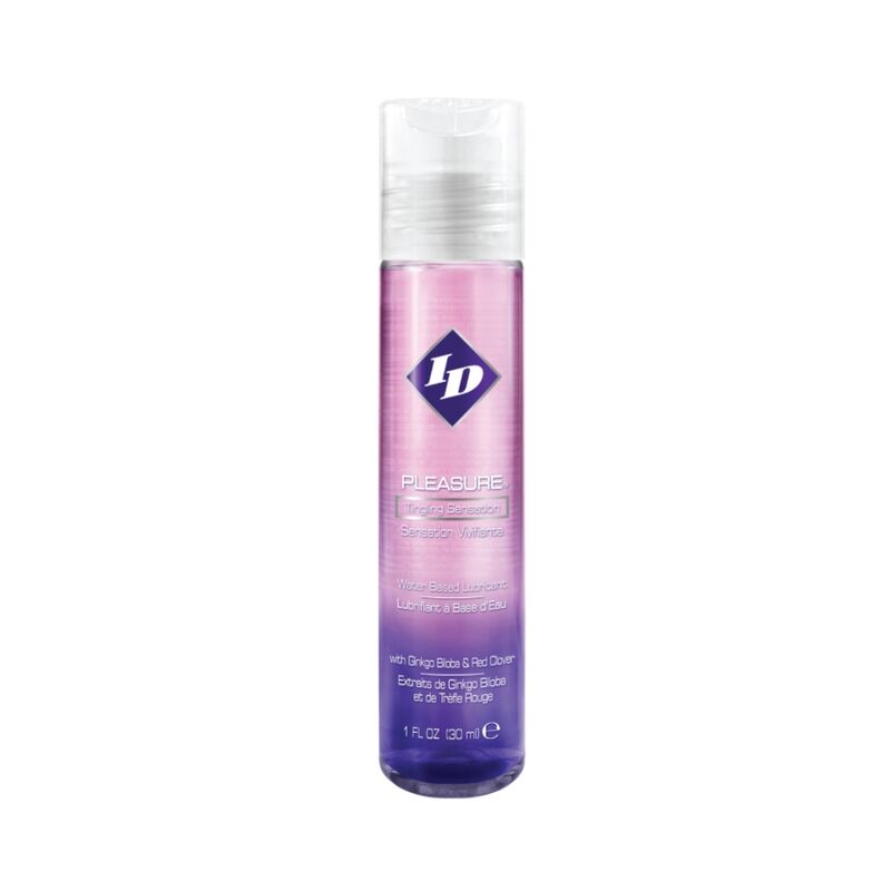 ID PLEASURE gel lubrifiant à base d’eau avec effet picotant, 30 ml