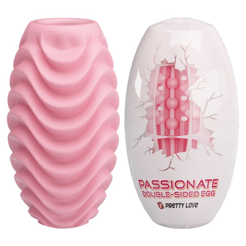 Masturbateur Pretty Love rose avec deux textures