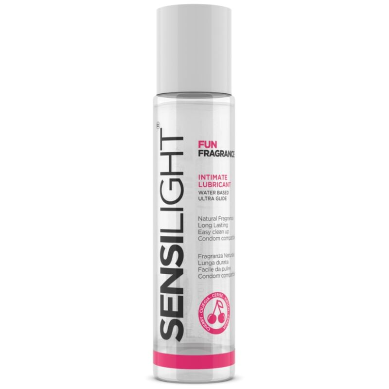 Gel lubrifiant Intimateline Sensilight goût cerise, 60 ml