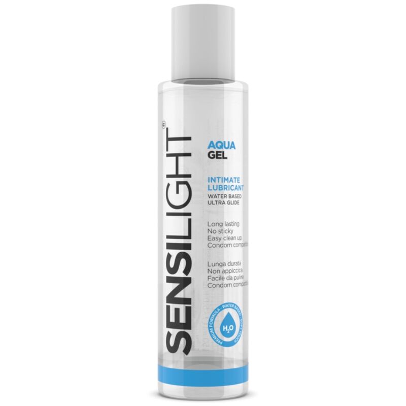 IntimateLine Sensilight Aquagel, gel lubrifiant à base d’eau, 150 ml