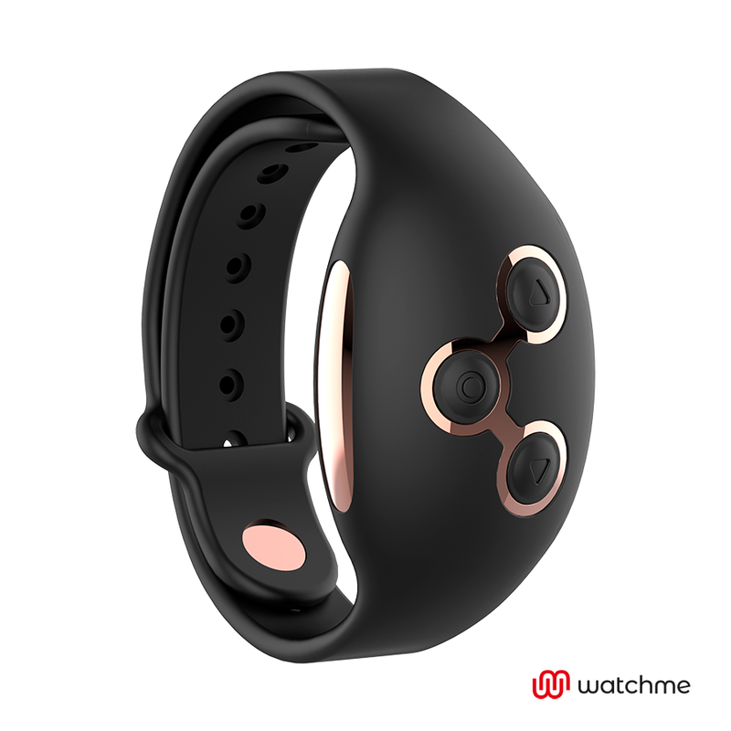 Télécommande montre connectée WATCHME, noir et cuivre