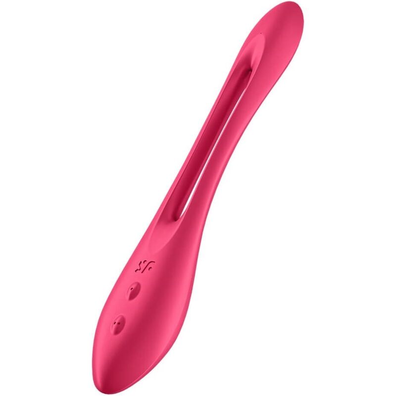 Satisfyer Elastic Joy Multi, vibromasseur clitoridien rouge