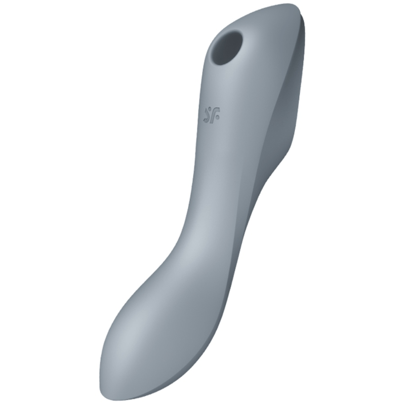 Satisfyer Curvy Trinity 3, stimulateur à ondes de pression, gris