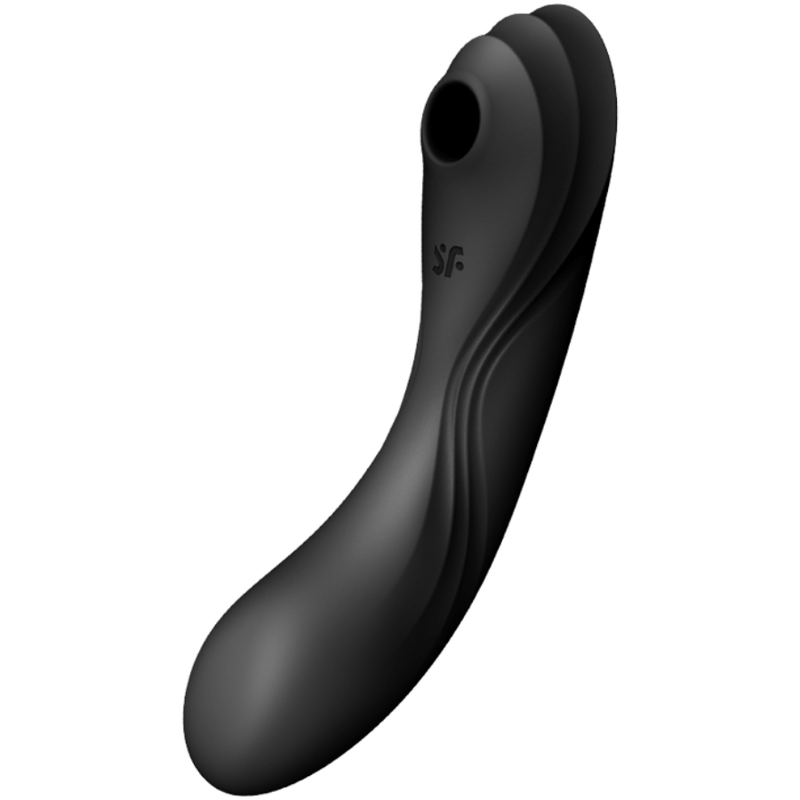 Satisfyer Curvy Trinity 4 stimulateur à ondes de pression, noir