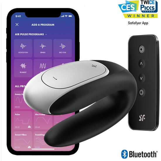 Vibromasseur Satisfyer Double Fun avec télécommande