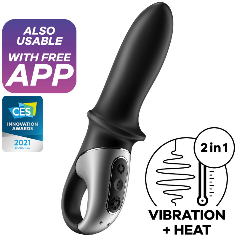 Vibromasseur anal connecté Satisfyer Hot Passion