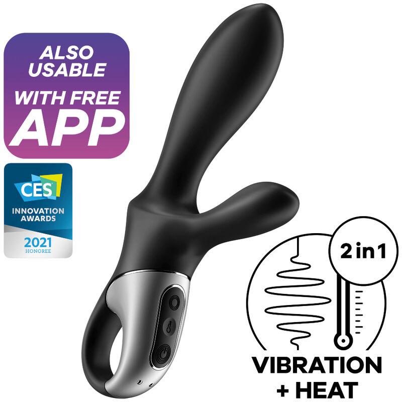 Satisfyer Heat Climax+ vibrateur anal connecté avec application