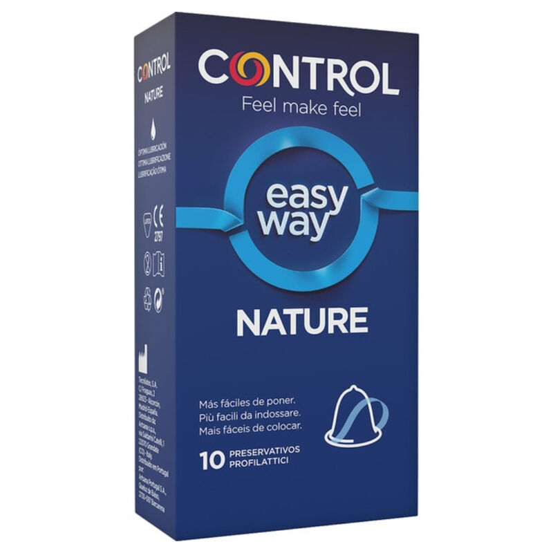 Préservatifs standard CONTROL Nature Easy Way, 10 pièces
