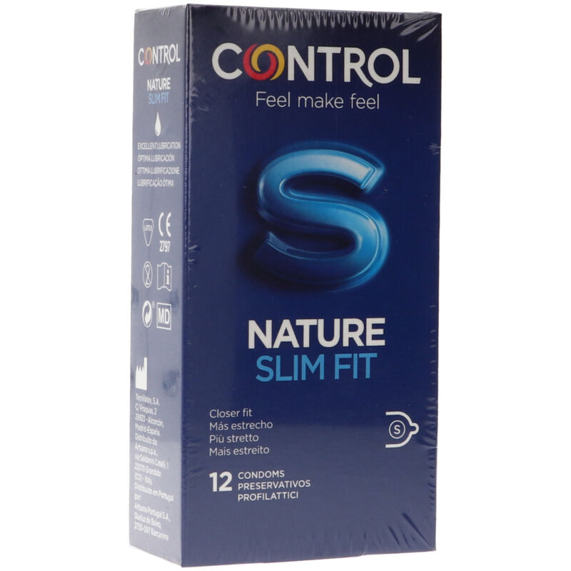 Préservatifs fins Control Nature Slim Fit, 12 pièces