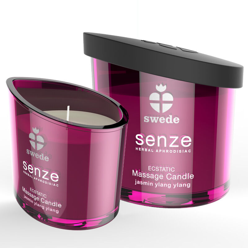 SWEDE Senze Ecstatic bougie de massage au jasmin et à l’ylang-ylang