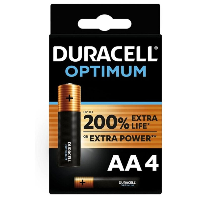 Piles alcalines AA LR6 longue durée et haute performance DURACELL
