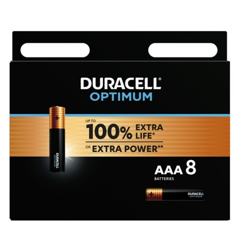 Piles alcalines AAA longue durée, avec 10 ans de conservation DURACELL