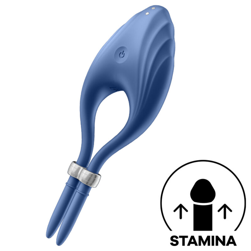 Anneau pénien vibrant Satisfyer Duelist