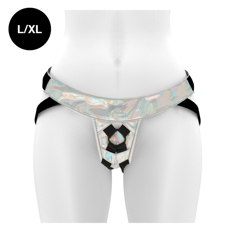 Harnais strap-on Mythology Fantasy irisé, L/XL