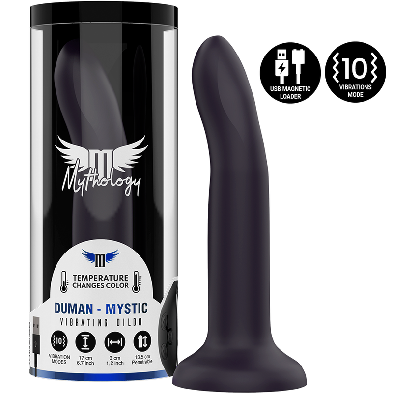 MYTHOLOGY Duman Mystic, vibromasseur taille M à changement de couleur selon la température