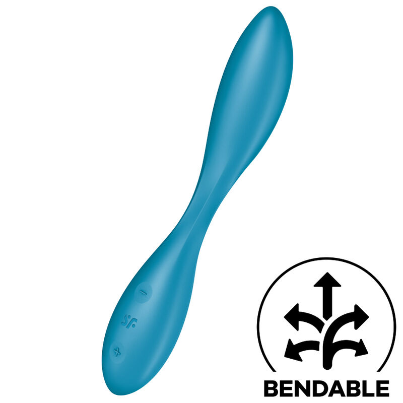 Vibromasseur Satisfyer G Spot Flex 1, bleu