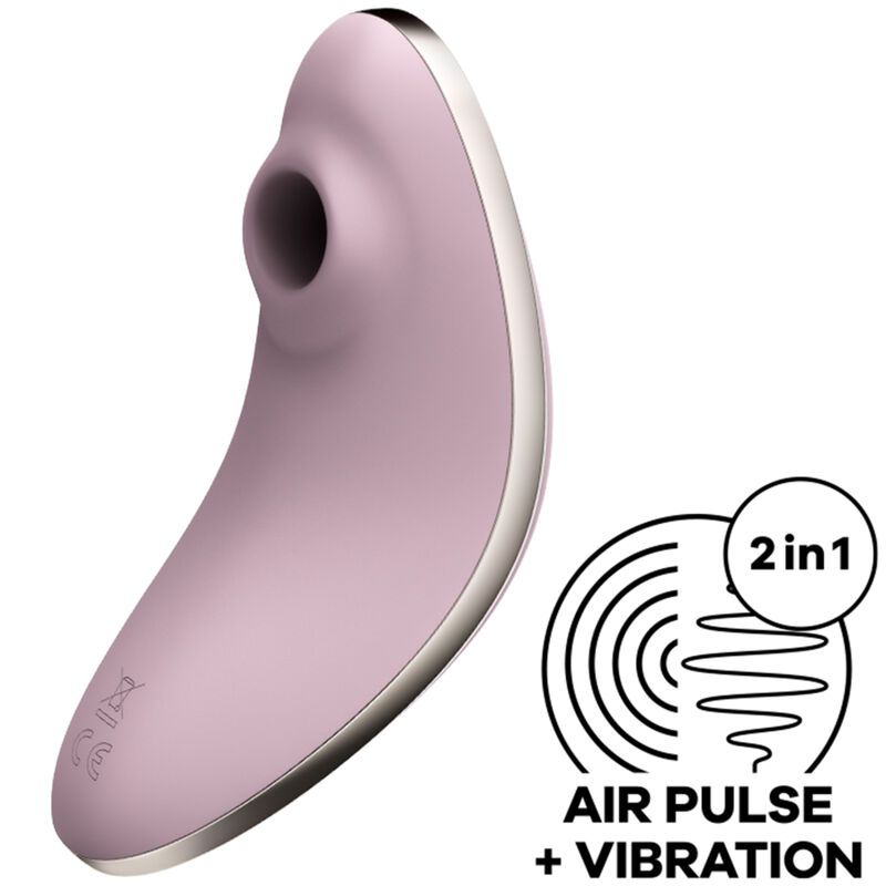 Stimulateur clitoridien à pulsations d’air et modes de vibration pour une stimulation intense SATISFYER