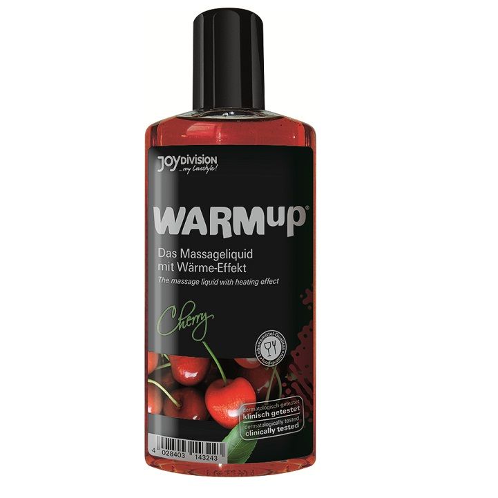 Huile de massage JOYDIVISION WARMup parfum cerise
