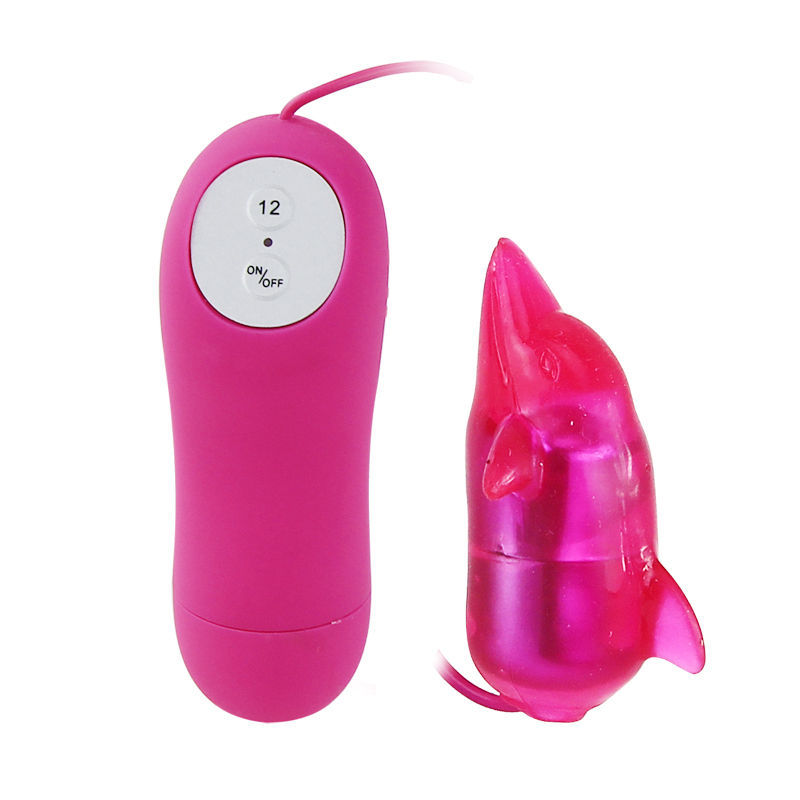 Mini vibromasseur BAILE Cute Secret en forme de dauphin