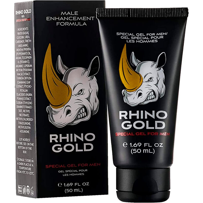 Gel spécial RHINO GOLD pour hommes, 50 ml