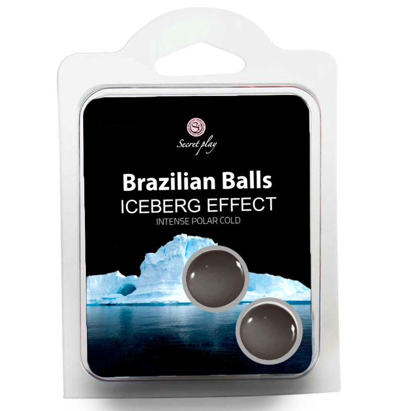 SECRET PLAY Iceberg Effect Brazilian Balls, 2 pièces
